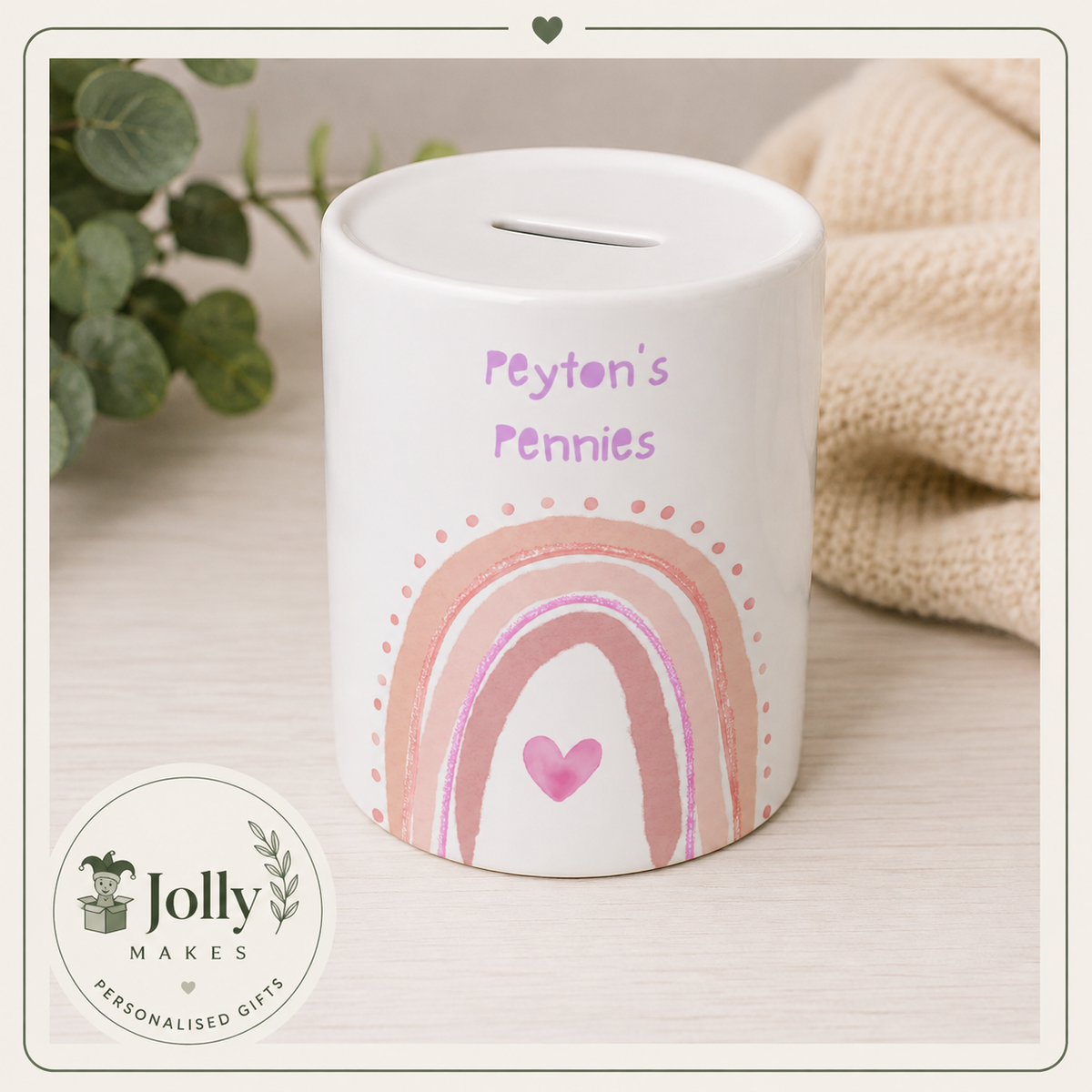 Personalised Money Banks