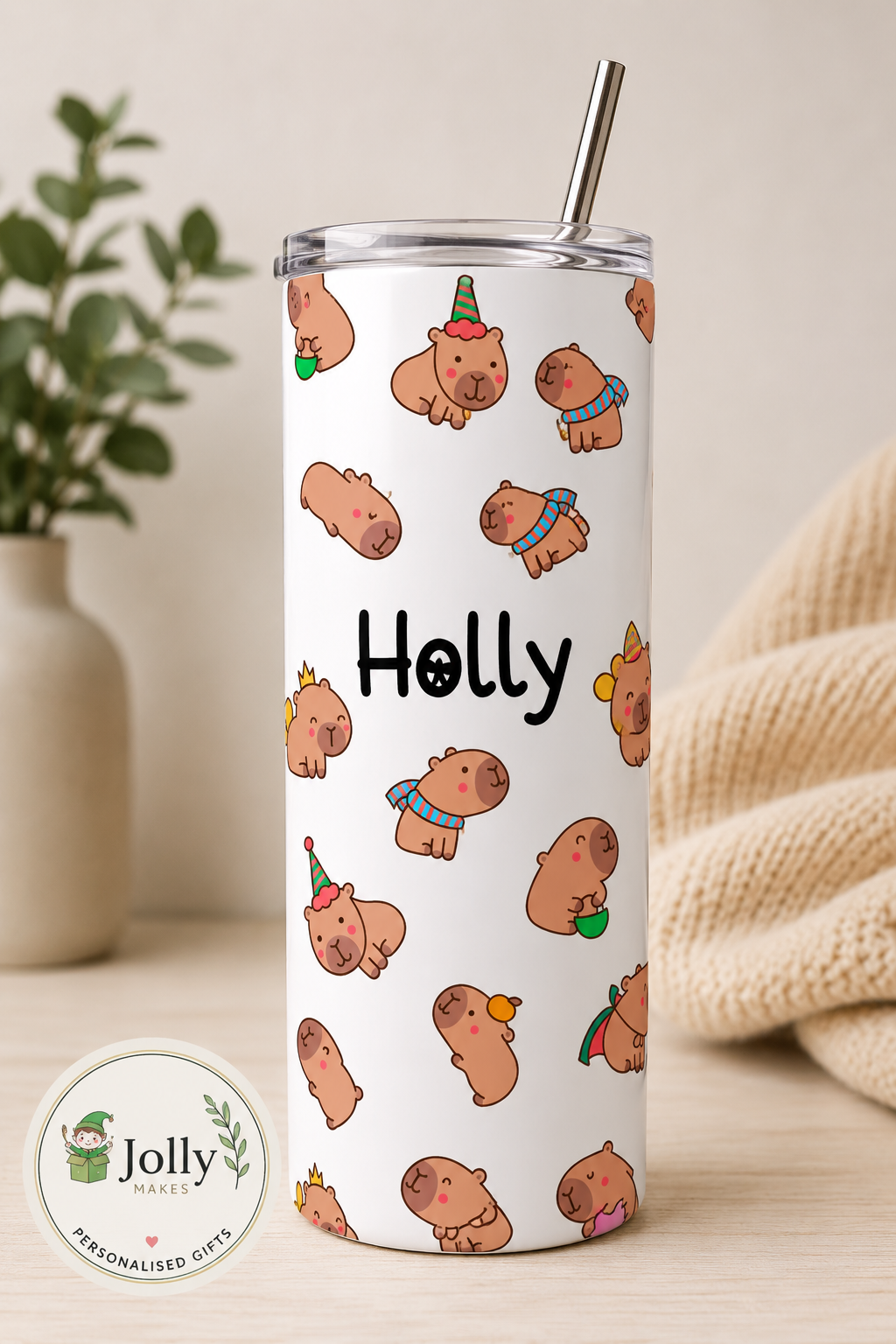 Capybara(1) Skinny 20oz Tumbler