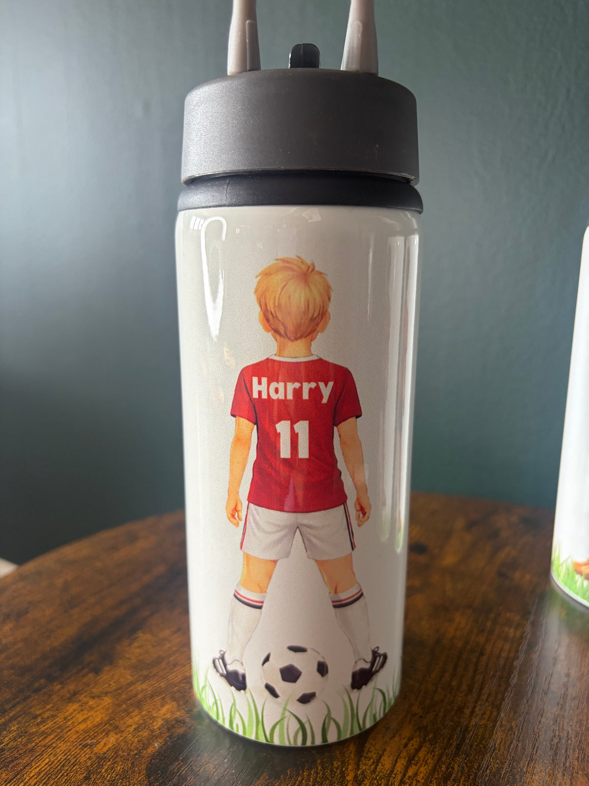 Personalised Football Sports Bottle